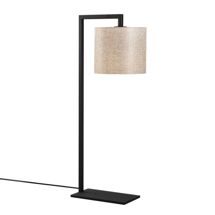 Opviq Profil - 4694 Lámpara de mesa Crema y Negro